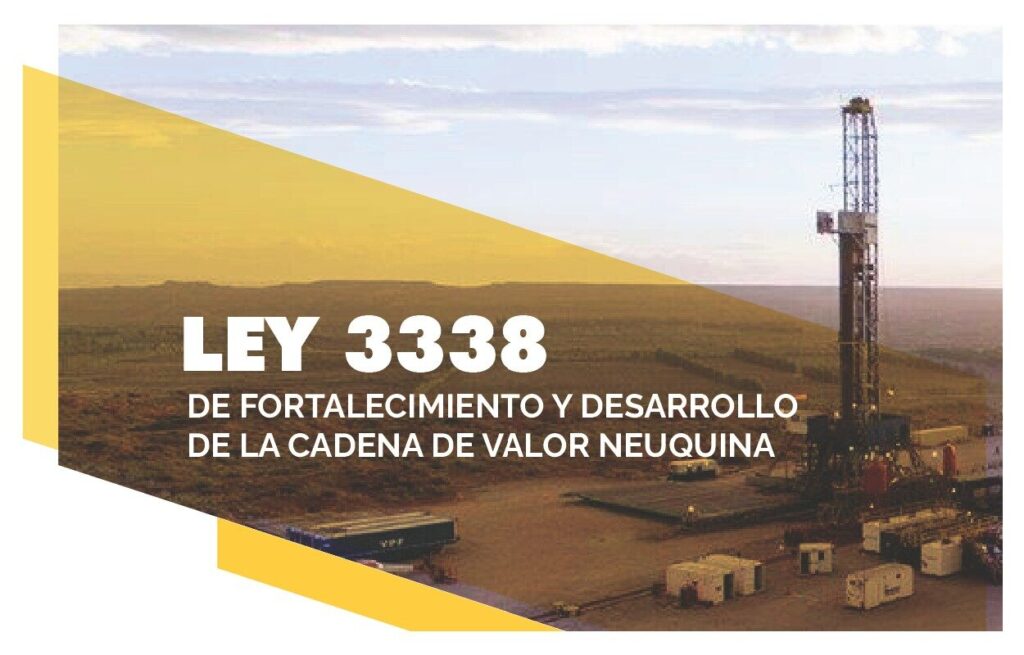 Certificado Ley 3338 proveedor neuquino