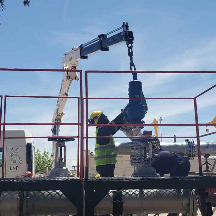 LyP servicios y obras para la industria petrolera en Neuquén u Patagonia Argentina